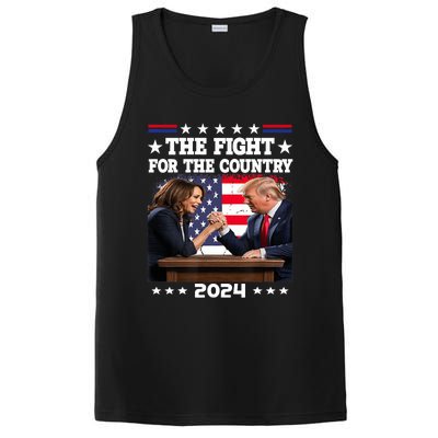 Kamala Harris Vs Trump The Fight For The Country 2024 PosiCharge Competitor Tank