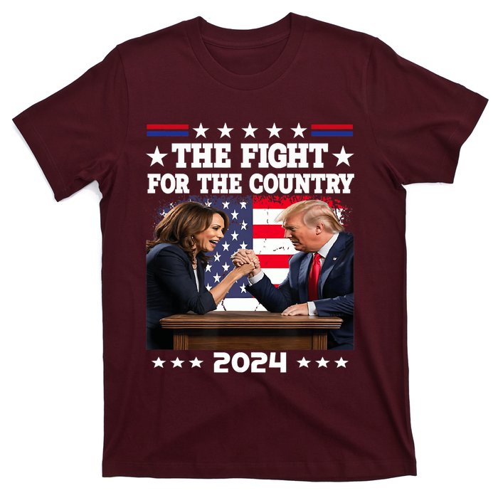 Kamala Harris Vs Trump The Fight For The Country 2024 T-Shirt