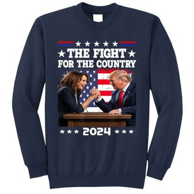 Kamala Harris Vs Trump The Fight For The Country 2024 Sweatshirt