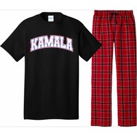 Kamala Harris Varsity Style Arch Lettering Pajama Set