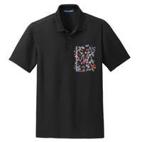 Kamala Harris Vintage Floral Feminine First Female President Dry Zone Grid Polo