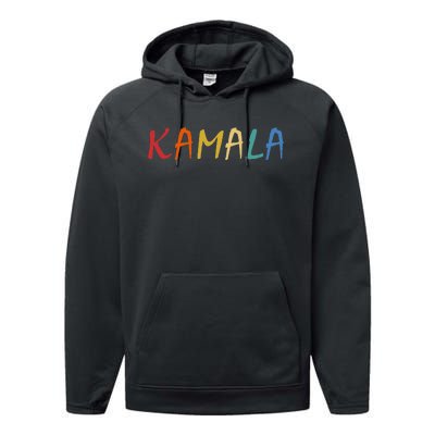 Kamala Harris Vice President Performance Fleece Hoodie