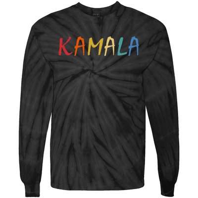 Kamala Harris Vice President Tie-Dye Long Sleeve Shirt