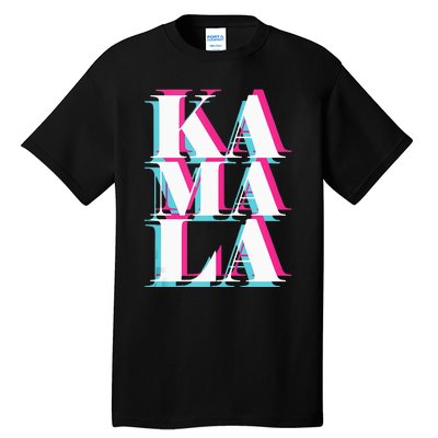 Kamala Harris Vintage Style Abstract Design Tall T-Shirt