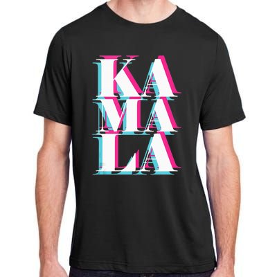 Kamala Harris Vintage Style Abstract Design Adult ChromaSoft Performance T-Shirt