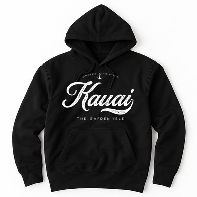 Kauai Hawaii Vintage Retro Hoodie