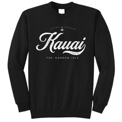 Kauai Hawaii Vintage Retro Sweatshirt