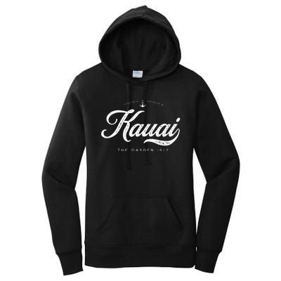 Kauai Hawaii Vintage Retro Women's Pullover Hoodie