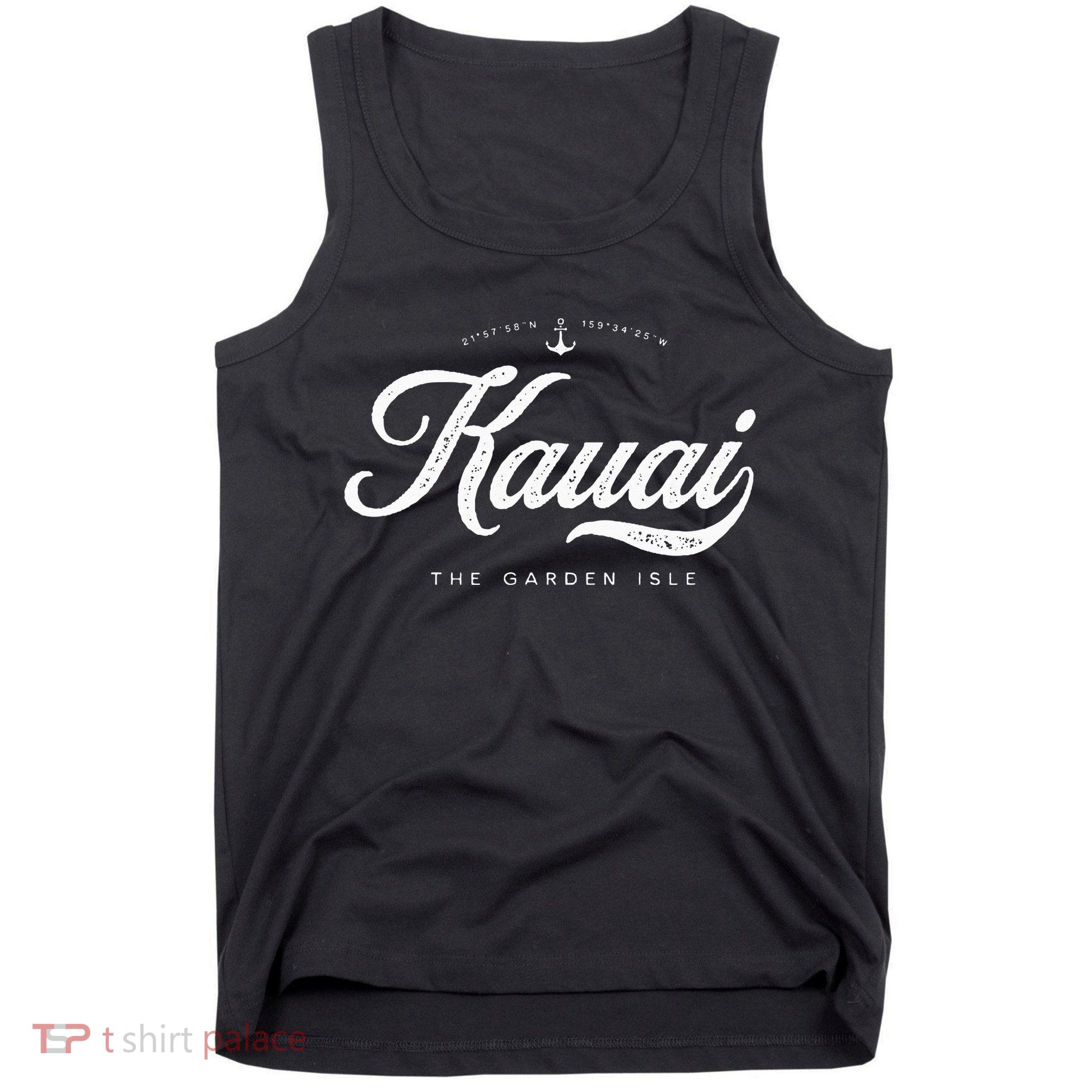 Kauai Hawaii Vintage Retro Tank Top