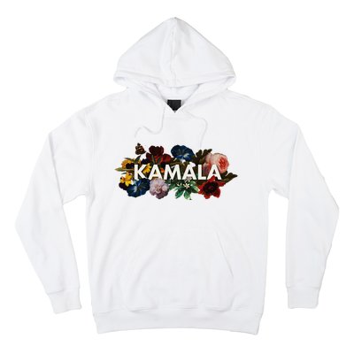 Kamala Harris Vintage Floral Feminine First Female President Hoodie