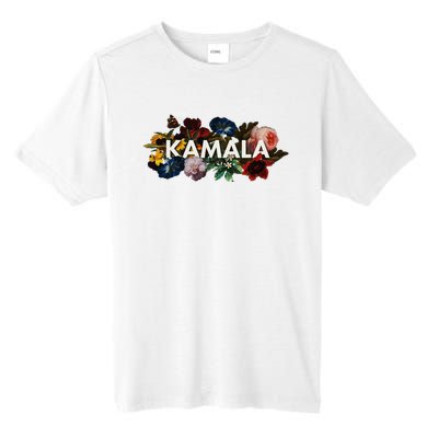 Kamala Harris Vintage Floral Feminine First Female President Tall Fusion ChromaSoft Performance T-Shirt