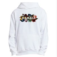 Kamala Harris Vintage Floral Feminine First Female President Urban Pullover Hoodie