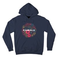 Kamala Harris Vintage Floral Feminine First Female President Hoodie