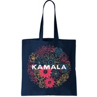 Kamala Harris Vintage Floral Feminine First Female President Tote Bag