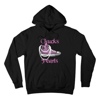 Kamala Harris Vice President Chucks And Pearls Hoodie