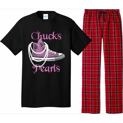 Kamala Harris Vice President Chucks And Pearls Pajama Set