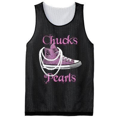 Kamala Harris Vice President Chucks And Pearls Mesh Reversible Basketball Jersey Tank