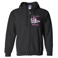 Kamala Harris Vice President Chucks And Pearls Full Zip Hoodie