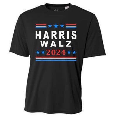 Kamala Harris Vs Tim Walz Election 2024 Cooling Performance Crew T-Shirt