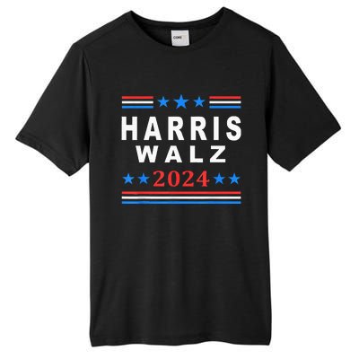 Kamala Harris Vs Tim Walz Election 2024 Tall Fusion ChromaSoft Performance T-Shirt