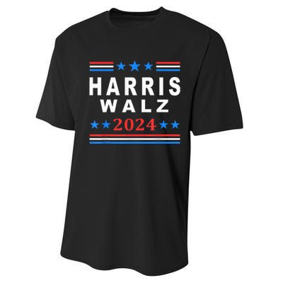 Kamala Harris Vs Tim Walz Election 2024 Performance Sprint T-Shirt