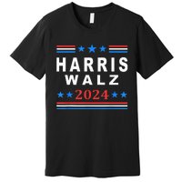 Kamala Harris Vs Tim Walz Election 2024 Premium T-Shirt