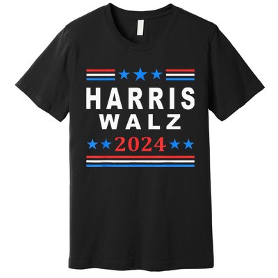 Kamala Harris Vs Tim Walz Election 2024 Premium T-Shirt