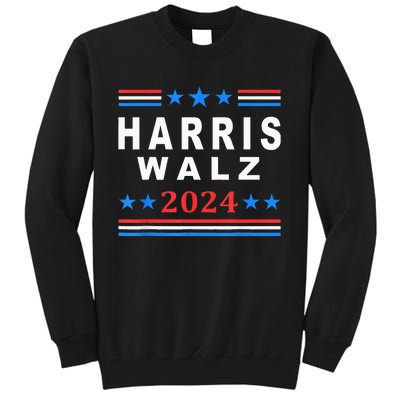 Kamala Harris Vs Tim Walz Election 2024 Tall Sweatshirt