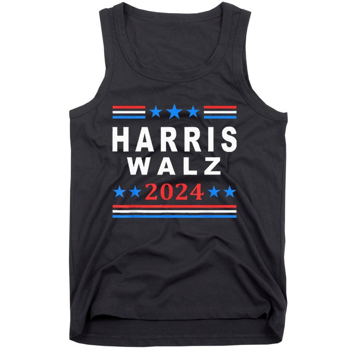 Kamala Harris Vs Tim Walz Election 2024 Tank Top