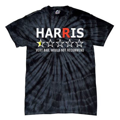 Kamala Harris Very Bad Would Not Recommend Vote Trump Premium Tie-Dye T-Shirt