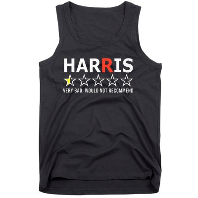 Kamala Harris Very Bad Would Not Recommend Vote Trump Premium Tank Top