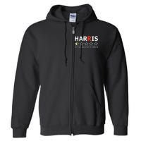 Kamala Harris Very Bad Would Not Recommend Vote Trump Premium Full Zip Hoodie