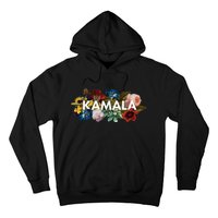 Kamala Harris Vintage Floral Feminine First Female President Hoodie