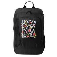 Kamala Harris Vintage Floral Feminine First Female President City Backpack