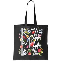 Kamala Harris Vintage Floral Feminine First Female President Tote Bag