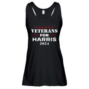 Kamala Harris Veteran Usa Veterans For Harris 2024 Gift Ladies Essential Flowy Tank