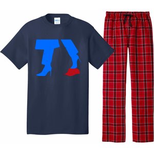 Kamala Harris Vs Trump Red Maga Hat 2024 Election Pajama Set