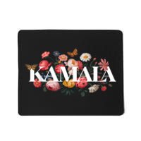 Kamala Harris Vintage Floral Feminine Leadership Design Mousepad