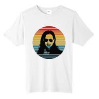 Kamala Harris Vintage Retro Sunset Sunglasses Nasty Tall Fusion ChromaSoft Performance T-Shirt