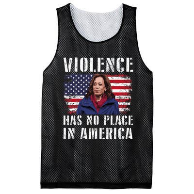 Kamala Harris Violence Has No Place In America Mesh Reversible Basketball Jersey Tank