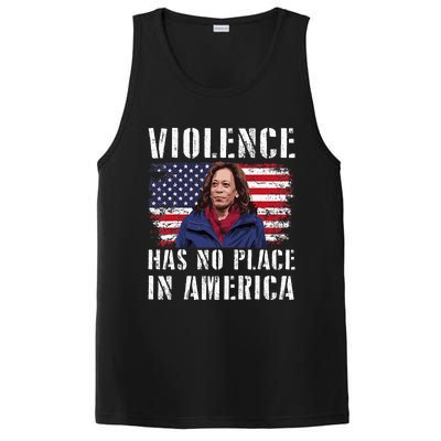 Kamala Harris Violence Has No Place In America PosiCharge Competitor Tank