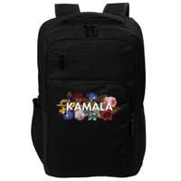 Kamala Harris Vintage Floral Feminist First Female President Gift Impact Tech Backpack