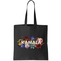 Kamala Harris Vintage Floral Feminist First Female President Gift Tote Bag