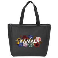 Kamala Harris Vintage Floral Feminist First Female President Gift Zip Tote Bag