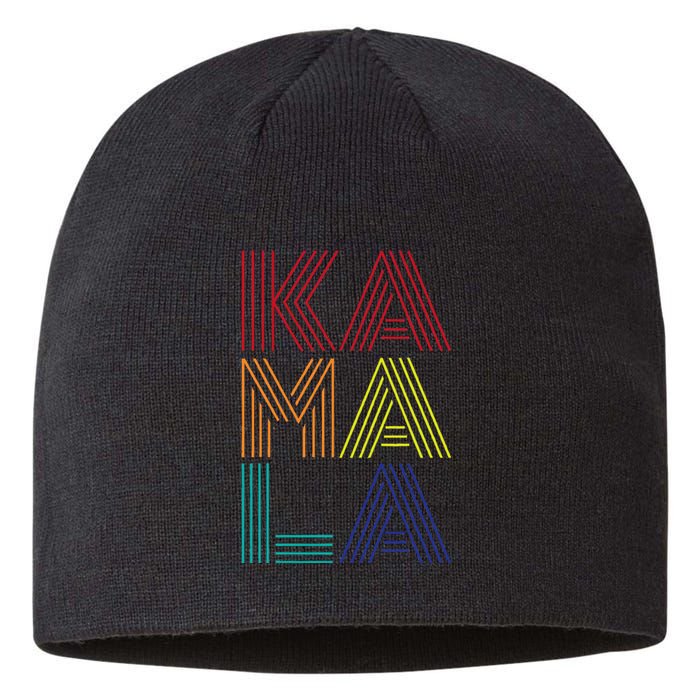 Kamala Harris Vice President Love Kamala Funny Sustainable Beanie