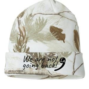 Kamala Harris  We Are Not Going Back Comma Kati Licensed 12" Camo Beanie