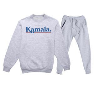 .Kamala Harris Willy Chavarria Premium Crewneck Sweatsuit Set