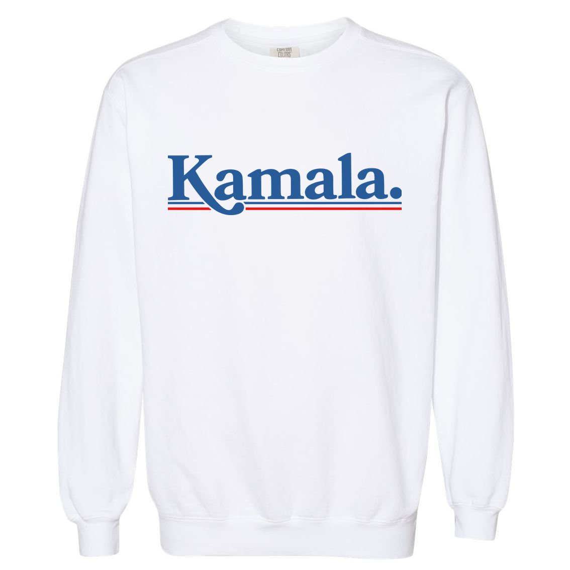 .Kamala Harris Willy Chavarria Garment-Dyed Sweatshirt