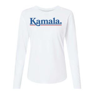 .Kamala Harris Willy Chavarria Womens Cotton Relaxed Long Sleeve T-Shirt