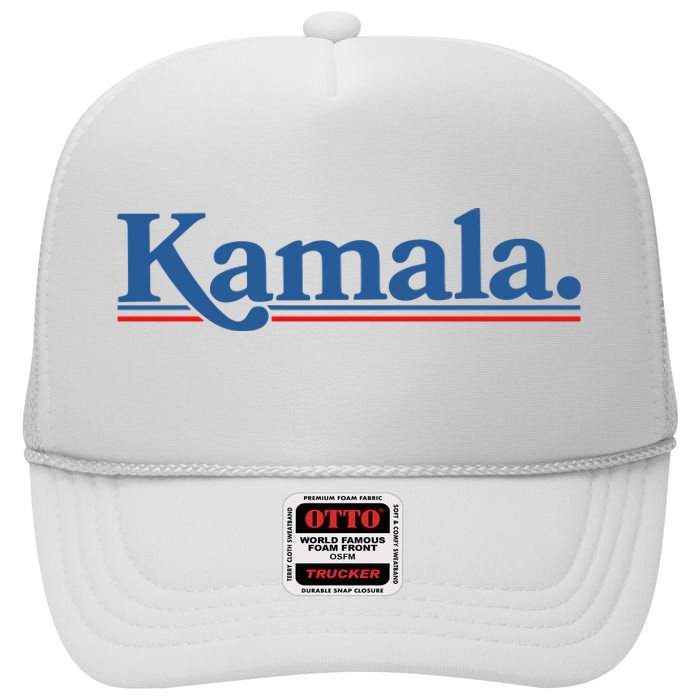 .Kamala Harris Willy Chavarria High Crown Mesh Back Trucker Hat